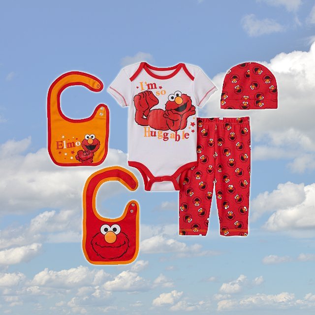 imagikids's tweet photo. Sunny Day, sweepin' the clouds away in this 5 piece Elmo #SesameStreet set.
Shop this style from #ImagiKids: https://t.co/qbOVVcfYLv #Elmo https://t.co/R1xqNAImhK