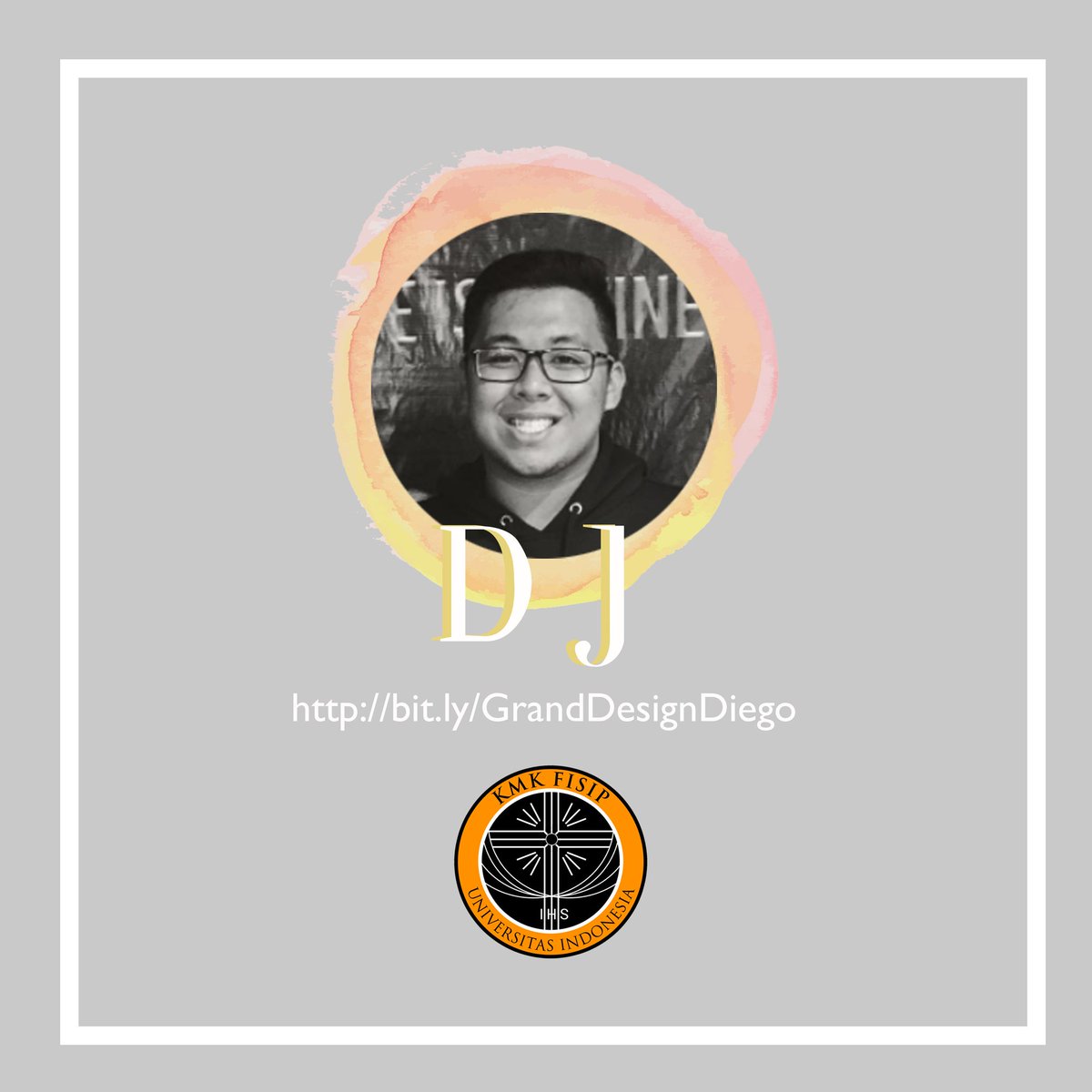 [PENGENALAN CALON 2]
Diego Jason Setianto (Komunikasi '15)
Silahkan klik:
bit.ly/GrandDesignDie…

KMK FISIP UI 2016
#SupportingFamily