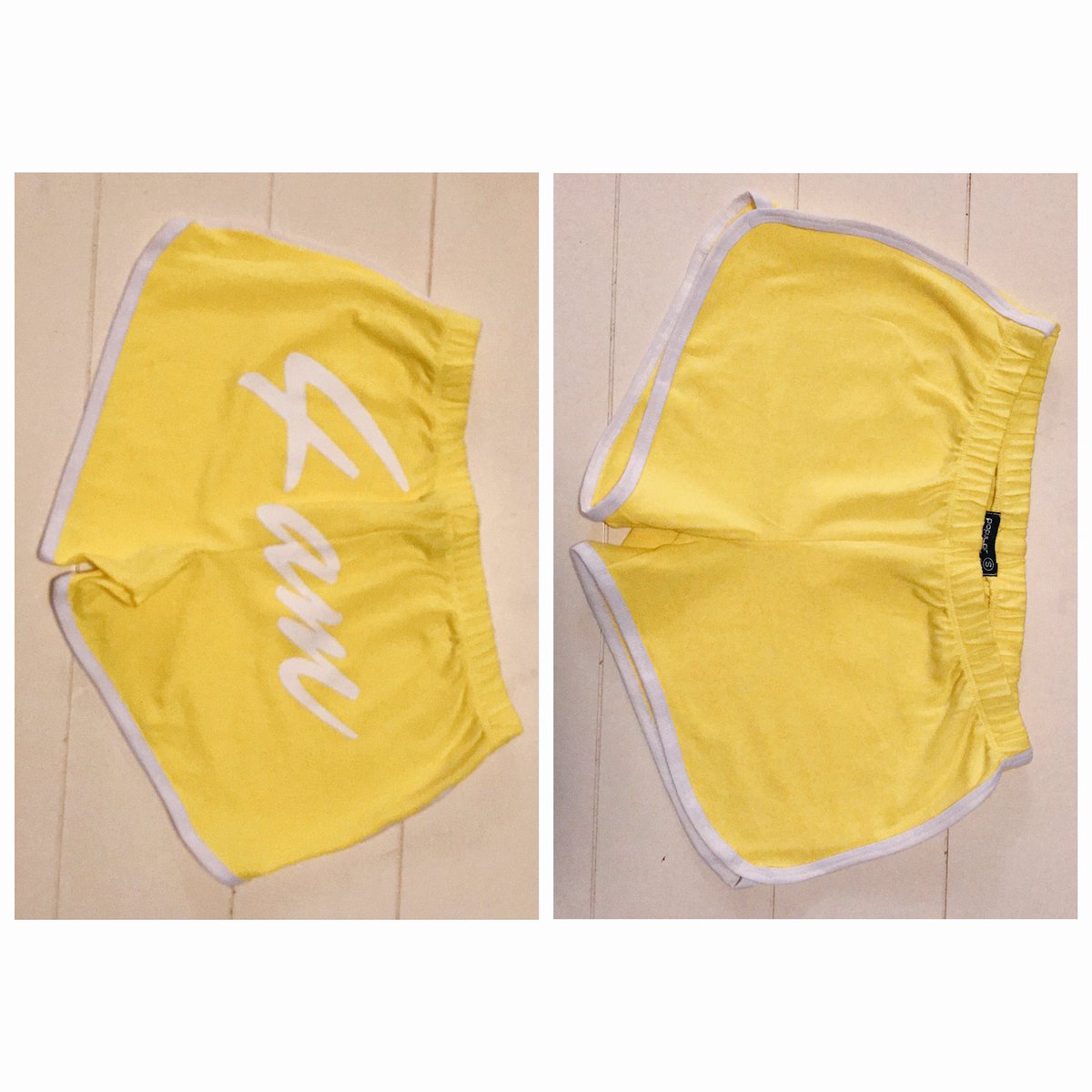 jcook2jiggy's tweet photo. 4AM (@4amclothingx) TEAL &amp; YELLOW BOOTY SHORTS ARE NOW ON SALE ‼️‼️ GO GET EM' ASAP, FIRST COME FIRST SERVE. 😈🍑 

https://t.co/F1nJpa1TjH https://t.co/jMEvNw7sLj