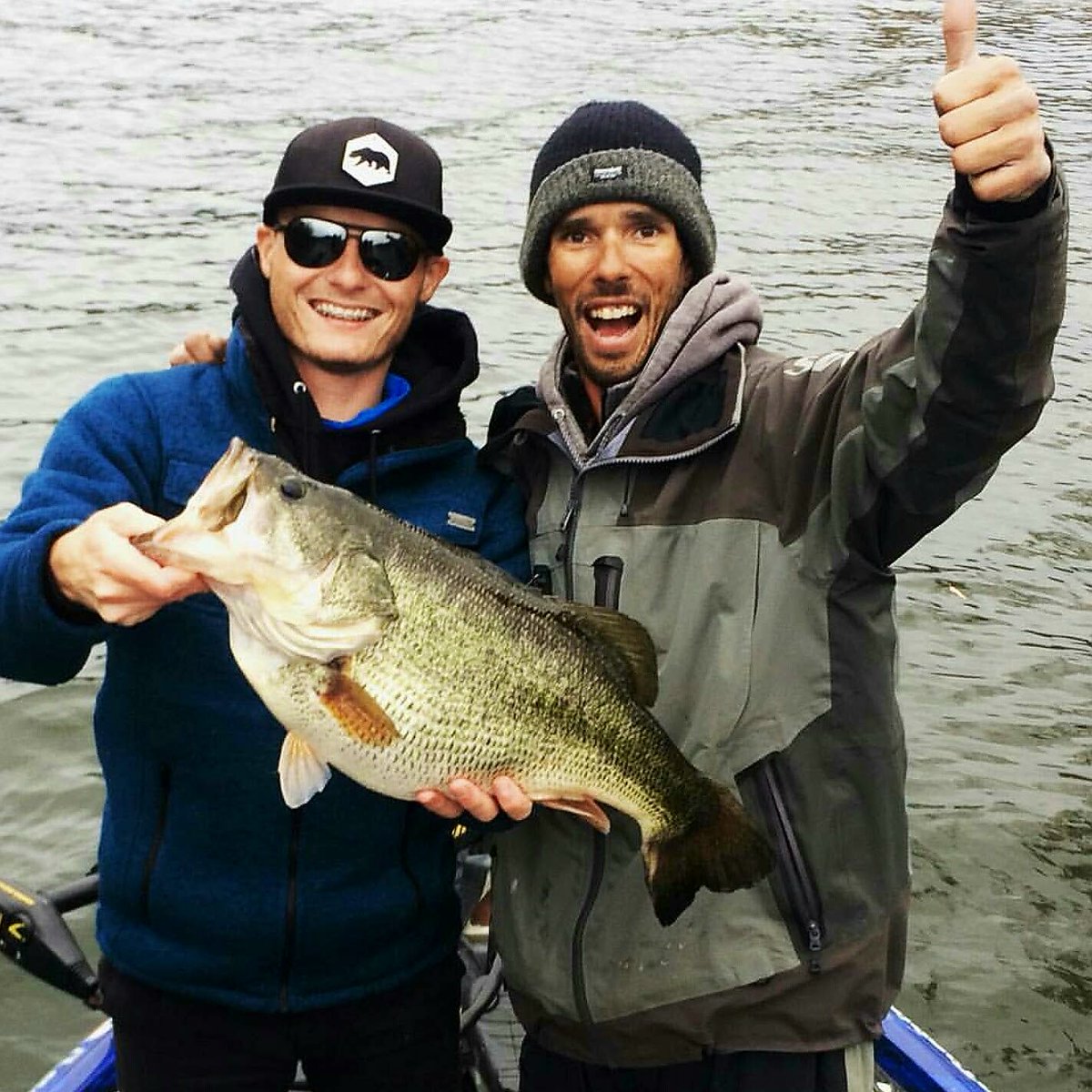 Caught my personal best bass today at Clear Lake, California!! 10.44lbs
