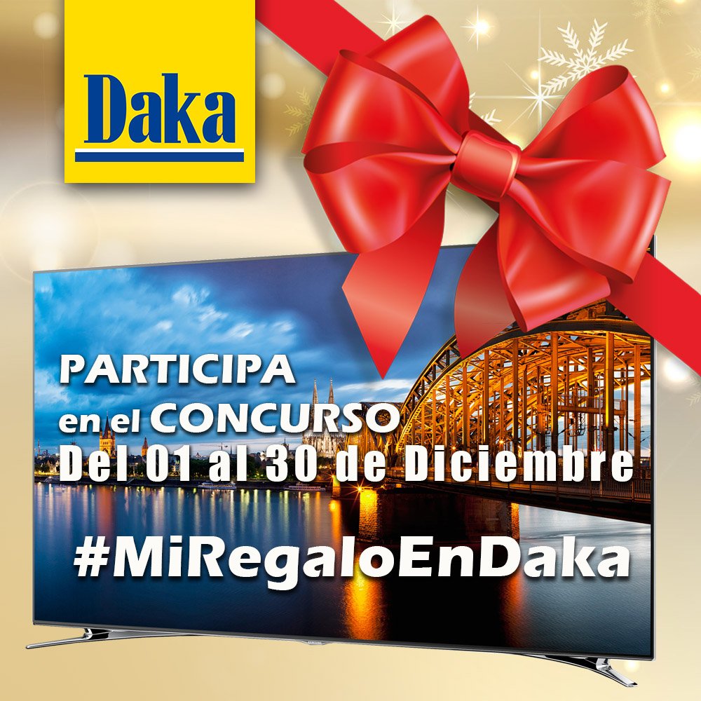tiendasdaka's tweet photo. Nuestro concurso del mes ha llegado, con un Repost podrás participar por un Tv Toshiba. Participa y gana con Daka. #MiRegaloEnDaka https://t.co/3xG3Uqlmdr