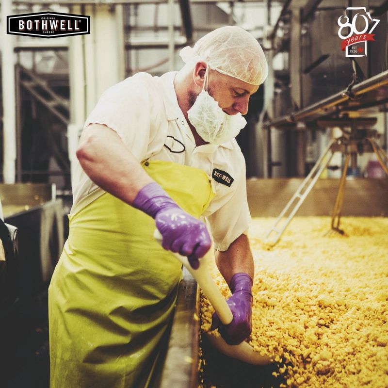 We truly have an expert team <a href="/bothwellCheese/">Bothwell Cheese</a>. Our Master Cheesemaker Gil celebrates 30 years with the company this month! Congratulations!