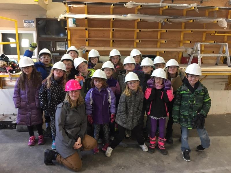 SMBISchool's tweet photo. Super cool (in more ways than one) field trip to local industry for #sci3 #Truco #Jayco #hs4 @matulinmar https://t.co/p0qE70mKZj