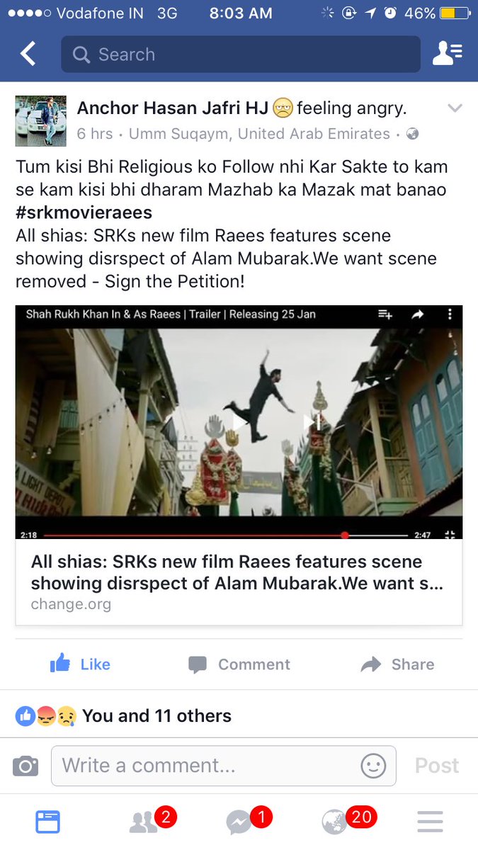 shoebhdr's tweet photo. @iamsrk https://t.co/8PPRsE7xi7