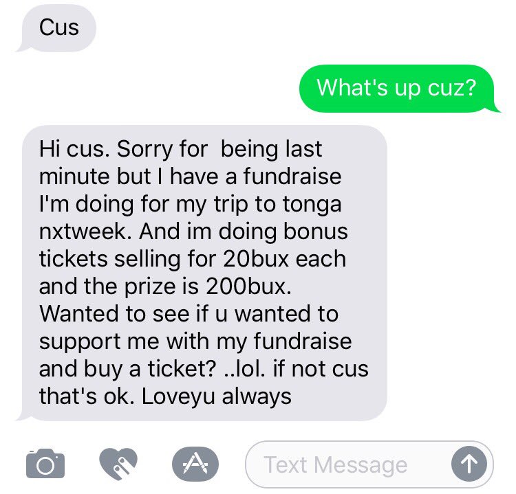 nunyapisiniz's tweet image. Those people you only hear from when they want something🙄 niggah we ALL want to go to Tonga. Just save up! #NotReplying lol