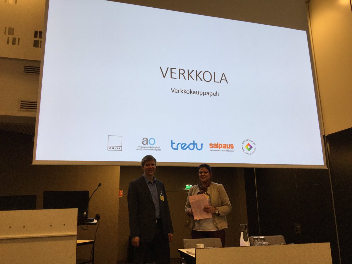 Weesau's tweet image. #Verkkola #Verkkokauppapeli esittely alkaa klo 10.30 tilassa 101d #virtuaaliopetus2016