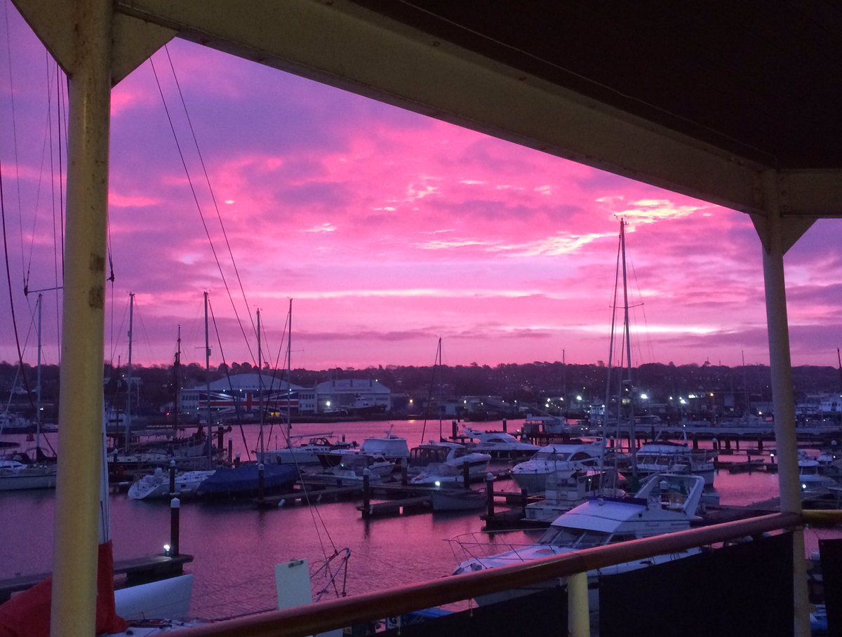 Stunning sunrise this morning