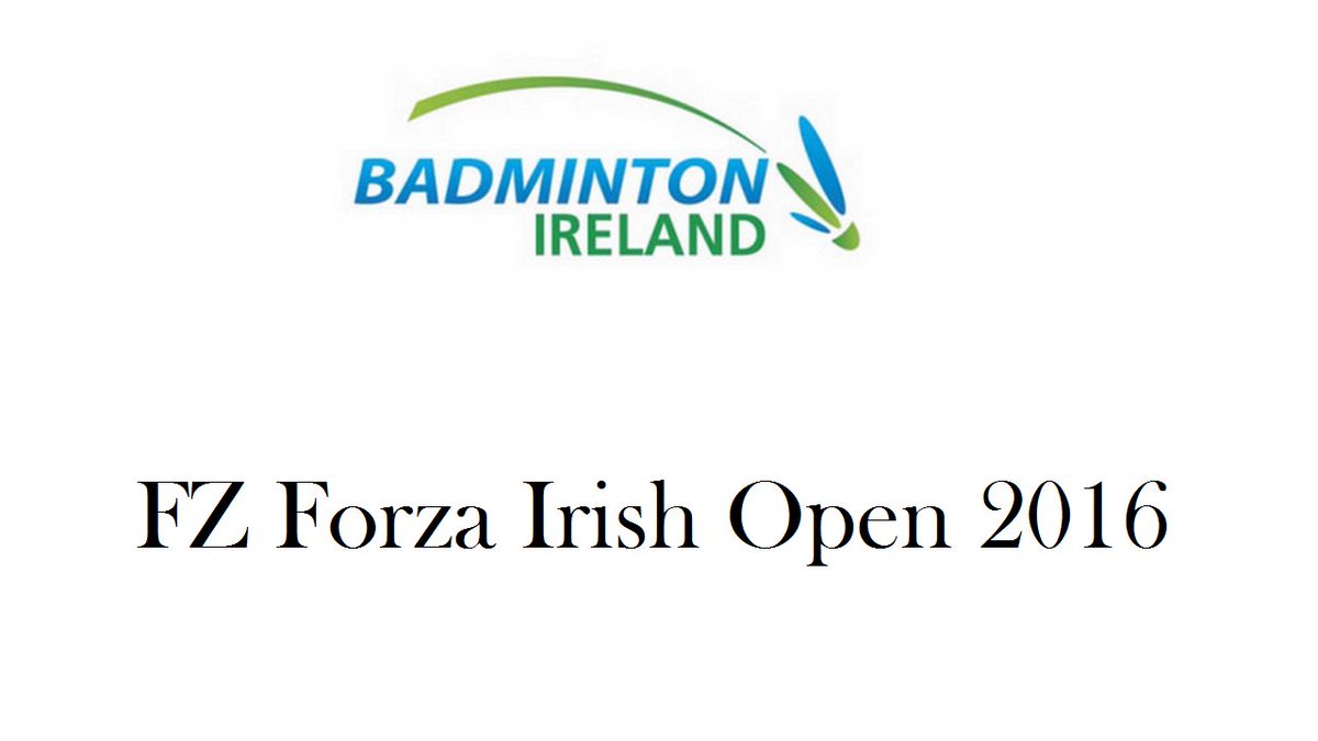 EuropeBEC's tweet photo. #IO2016 | Schedule for Day 2: https://t.co/lojs63k55b ๐ธ #badminton #Circuit #IrishOpen #IntChallenge #Dublin๐ฎ๐ช #WELIVEBADMINTON https://t.co/RNsUTq4FHl