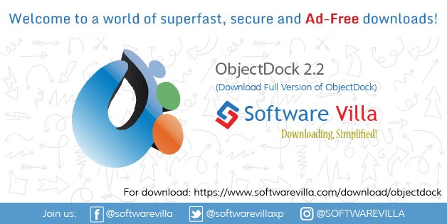 softwarevillaxp's tweet image. #ObjectDock free software is best-known for its top-rated performance and unique style bitsy.in/26da