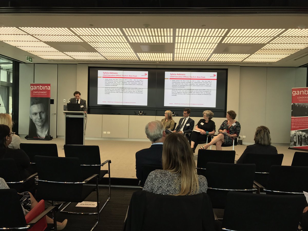 Celebrating the achievements of Ganbina with these inspiring leaders in #philanthropy