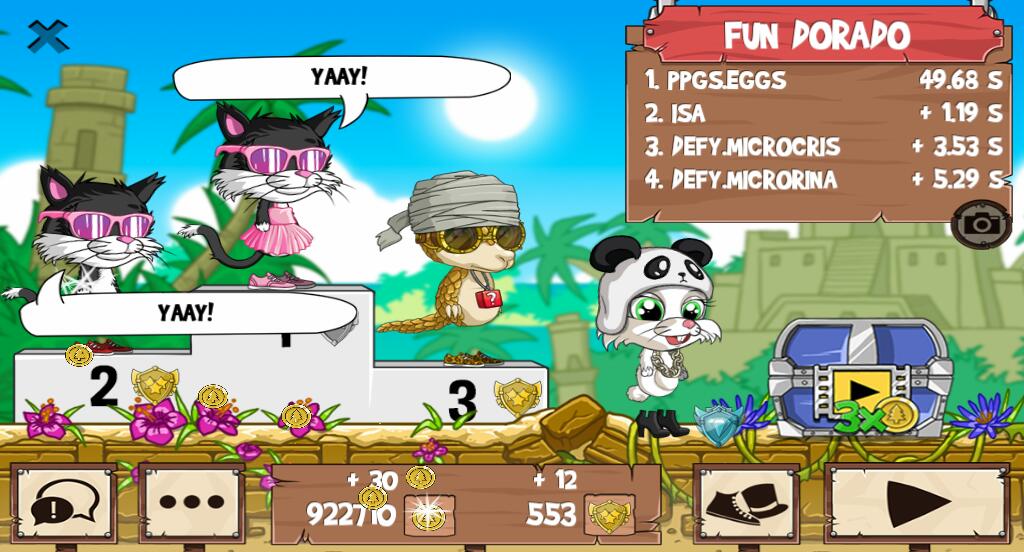 Proeli0's tweet photo. :D #funrun2 #Eggs #microcris #MicroRina https://t.co/WEO9EYhBUL