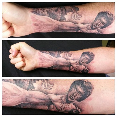 60 Bruce Lee Tattoo Designs For Men  Martial Arts Ideas  Bruce lee Tattoo  designs men Tattoo designs