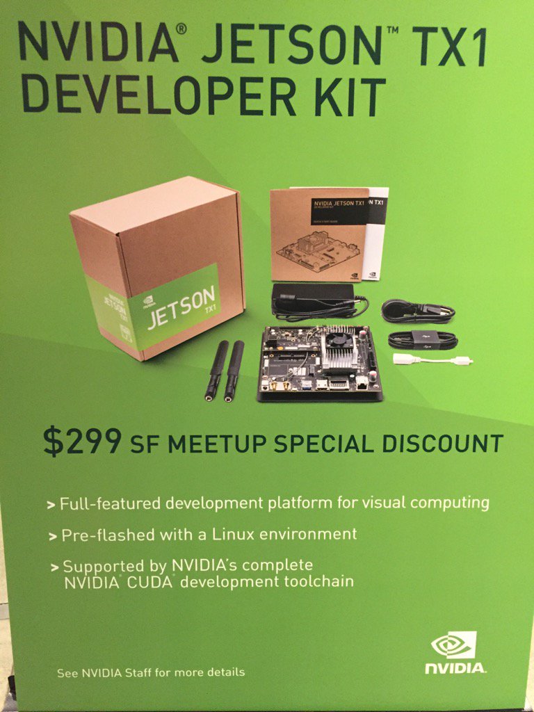 olga_media's tweet photo. Anyone can do lots of great staff with #JetsonSF @nvidia more to follow https://t.co/tlkN9UK8qF
