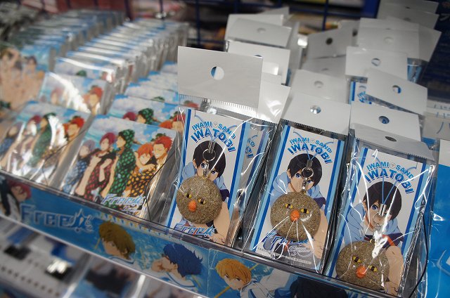 グッズ情報】「Free!」イワトビちゃんストラップが再入荷アニ！聖地