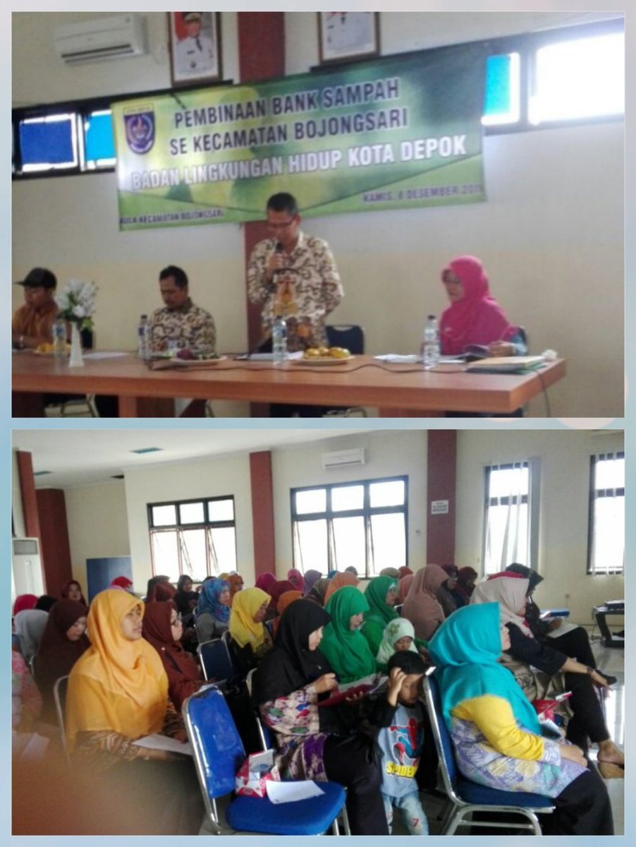 Kegiatan Pembinaan Bank Sampah di Kecamatan Bojongsari <a href="/blhkotadepok/">BLH Kota Depok</a>