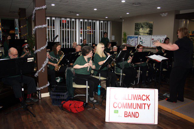 Thanks to the #Chilliwack Community Band for entertaining us at tonight's #Rotary Christmas Parade Awards!