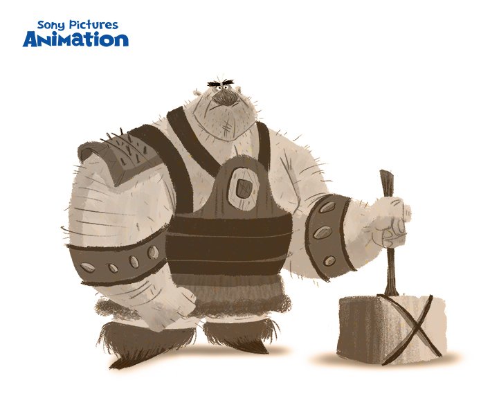 nikolas_ilic's tweet image. Some barbarian exploratory drawings. #kazornandtheunicorn #barbarian #characterdesign