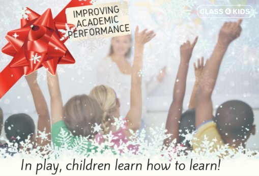 DAY 8... IMPROVING ACADEMIC PERFORMANCE! 👍🏻📚 Activity classes teach children to have focus, determination and confidence!!! 😱 #class4kids