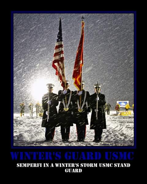 rosebortelli's tweet photo. #USMC #WintersGuard #Honor #Guard https://t.co/d1tfSCYY9O