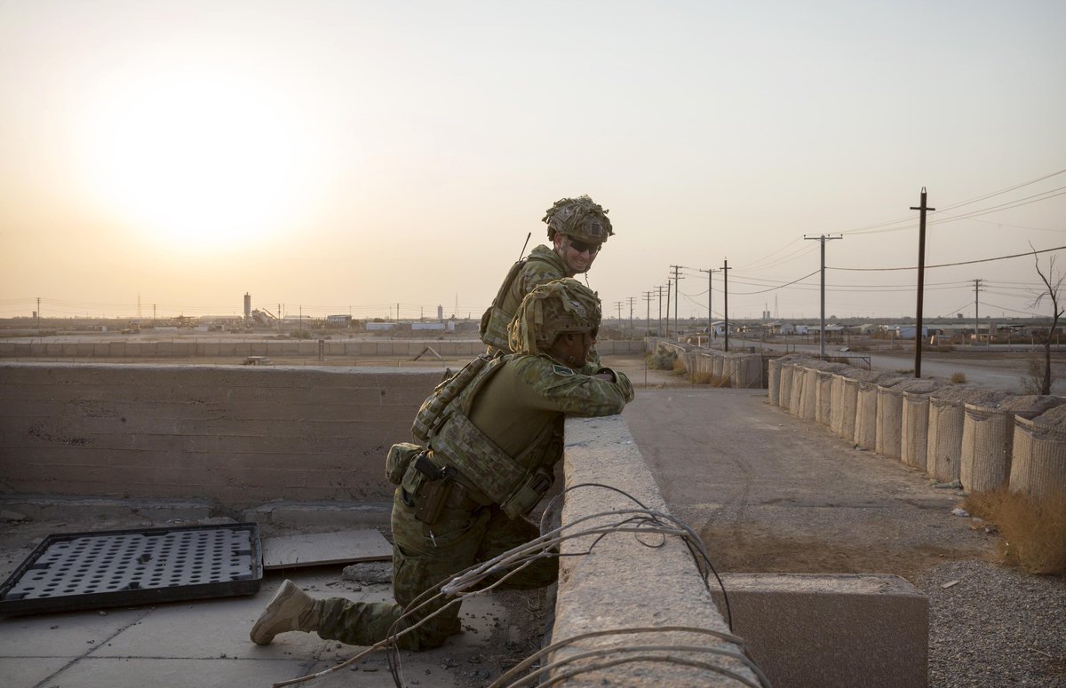 Missed most of the <a href="/DEF_Aus/">DEF Australia</a> today. Still out training the Iraqi Army, look forward to hearing from our team that is presenting tomorrow