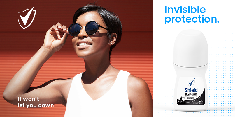 REXONA_SA's tweet photo. Click to reveal. Say goodbye to yellow stains & white marks. Shield Invisible Black + White protects you & your clothes #InvisibleProtection https://t.co/ji8gMBdrgR