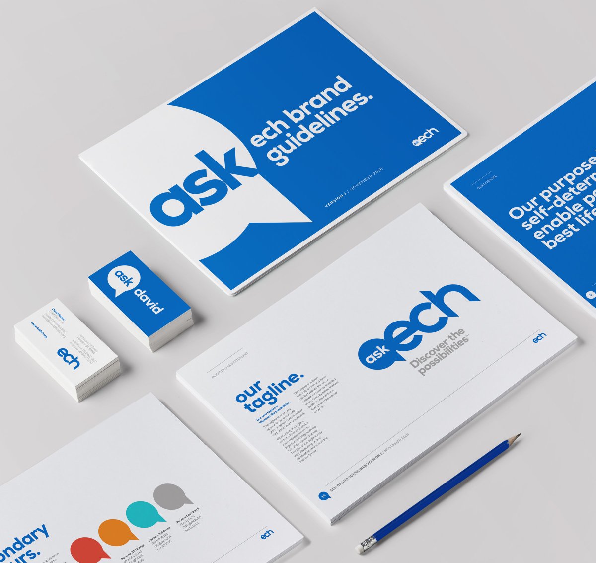 New #branding for <a href="/ECH_Inc/">ECH Inc.</a> “…enabling people to have the best life possible as they age”. Its possible, just ask ECH #Adelaide #design #logo