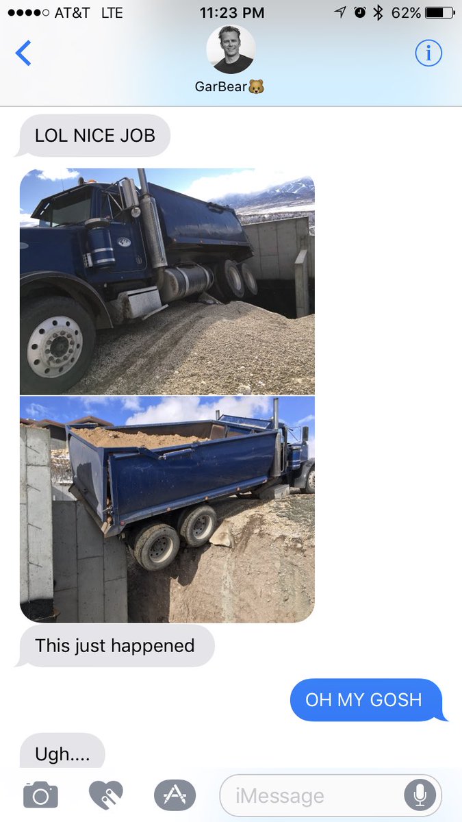 AudunLola's tweet photo. My finals are going to go about as well as my dad's employees driving skills. https://t.co/iNN3YvZdCg