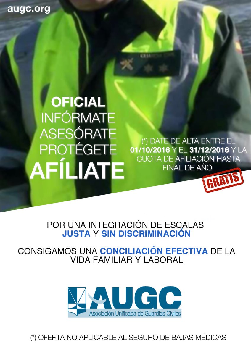 AUGC_AccionAsoc's tweet photo. Hoy #DiaInmaculada es buen día para asegurar tu futuro, sin distinción de Escala, Especialidad o Unidad. Es el momento #AfíliateAUGC https://t.co/QtDVJaVeyN