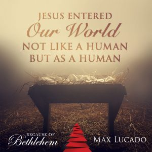 HCCFaith's tweet photo. A good reminder in Advent #becauseofbethlehem @MaxLucado https://t.co/6QKLULWKs0