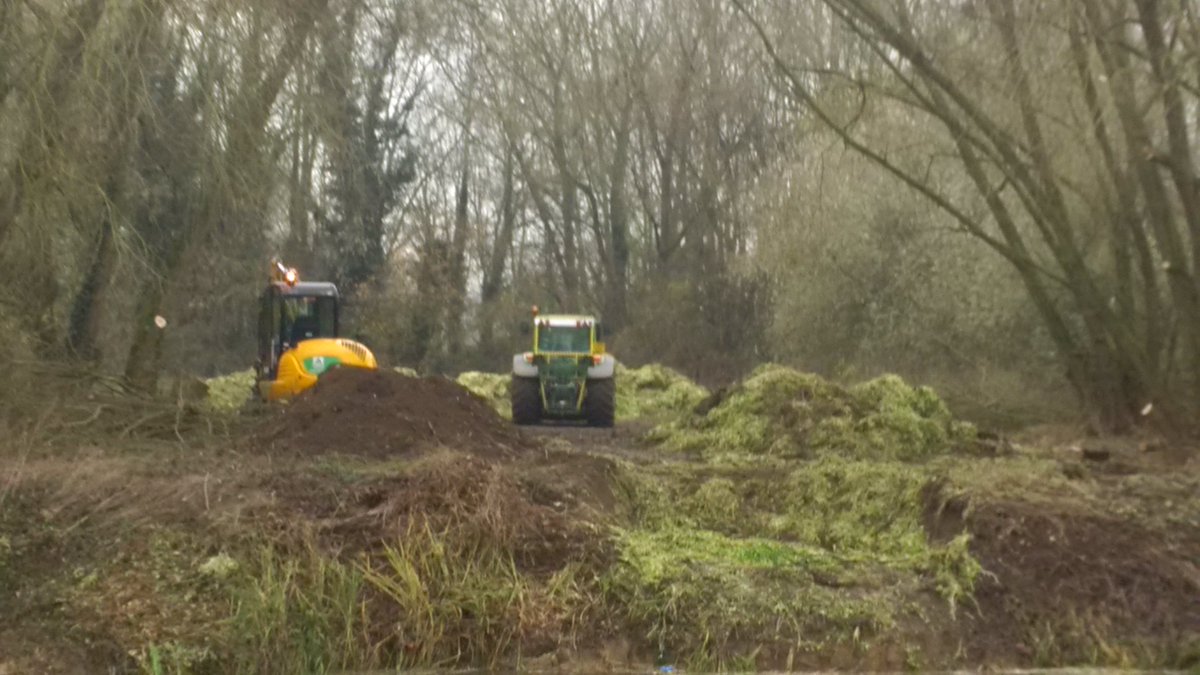 Ang_WaterwaysEA's tweet photo. In excess of 50 tonnes of #FloatingPennywort removed from #CardingtonLock on #RiverGreatOuse #BedfordOuse as part of a EA Control Programme. https://t.co/uovo40qZe8