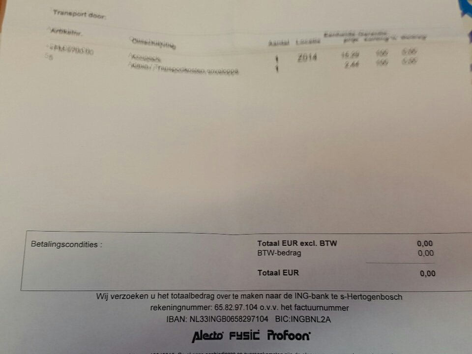 Wat een geweldige service van #hesdo 1 telefoontje dat we voor oma een telefoon hadden waar de baterij zoek van was na aankoop. #fysic