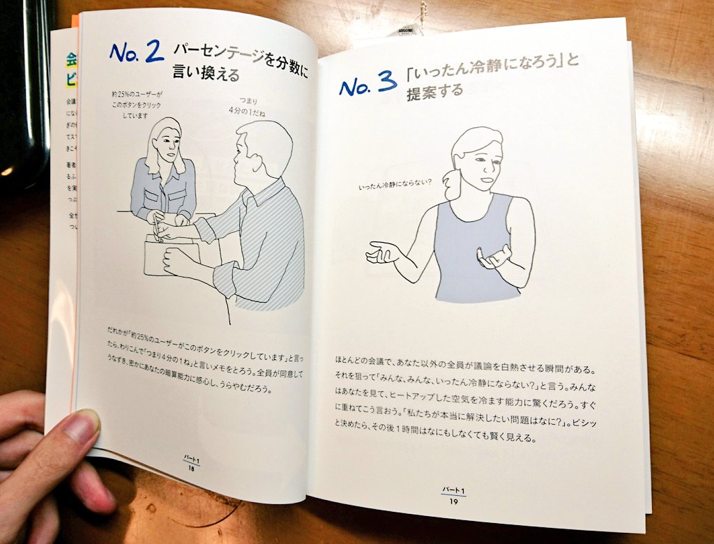 役に立つかはさておき 会議でスマートに見せる100の方法 が面白すぎて爆笑 意識高いごっこ出来るやん Togetter