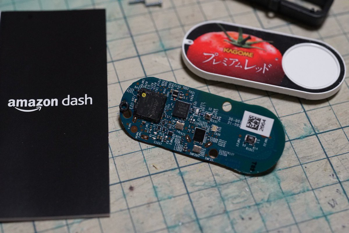 Amazonダッシュボタンを分解してみたら