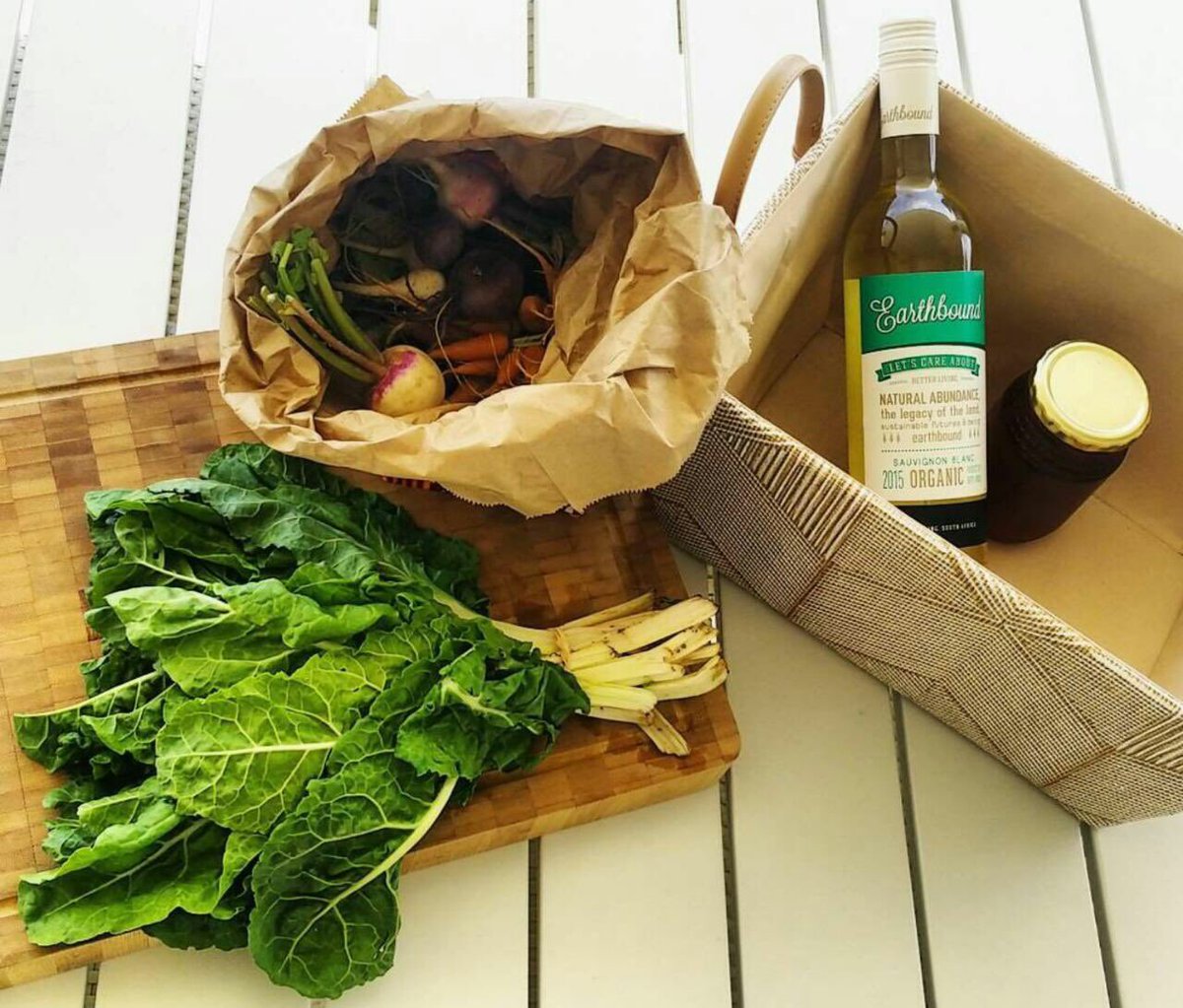 Beautiful press drop from <a href="/EarthboundWines/">Earthbound Wines</a> ! Thank you 🌽🌶🍒🍌🍉