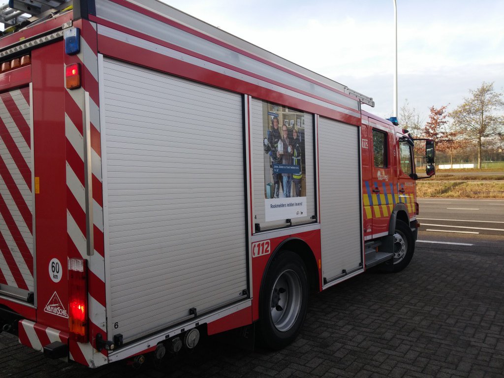 BrandweerLier's tweet photo. Vanaf vandaag rijden wij rond met Walter Grootaers op onze eerste autopomp. Let toch vooral op de boodschap: Heeft U een rookmelder? https://t.co/0wX9o97MQd