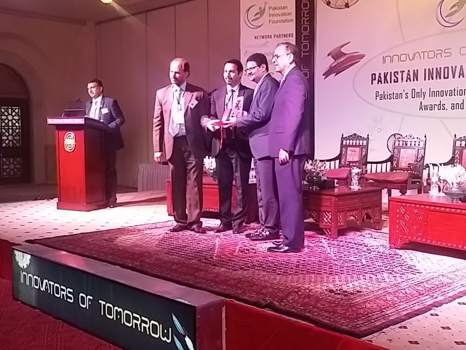 RehdpaDigital's tweet photo. The award for Civic innovation goes to @AmanFoundation for Aman ambulances in #khi. #InnovatorsofTomorrow https://t.co/I53Dfud7rr