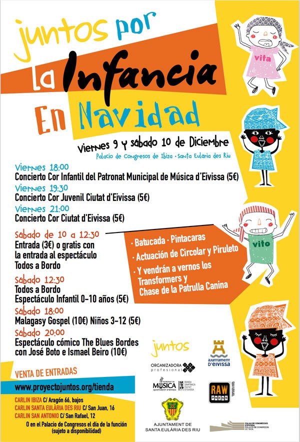 housesinIbiza's tweet photo. #TogetherForChildren #Christmas #SolidaryEvent !! @ajeivissa https://t.co/xVQPp3mZOQ
#Children #Ibiza #JuntosPorLaInfancia #Navidad #Event https://t.co/MfQZIKmLww