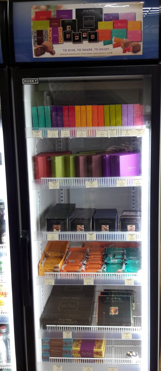BoojaBooja's tweet photo. Heaven is a fridge full of Booja! People of Falmouth you are a lucky bunch. Head over to #thenaturalstore today and enjoy... https://t.co/Z4lXw7D0ZI