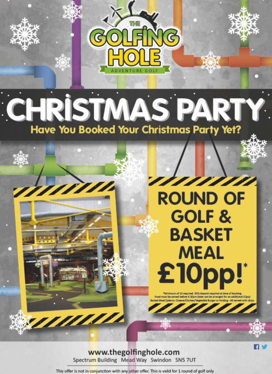 Looking to do something different for your Christmas Party this year with work colleagues, family or friends? 
Give us a call on 01793524646