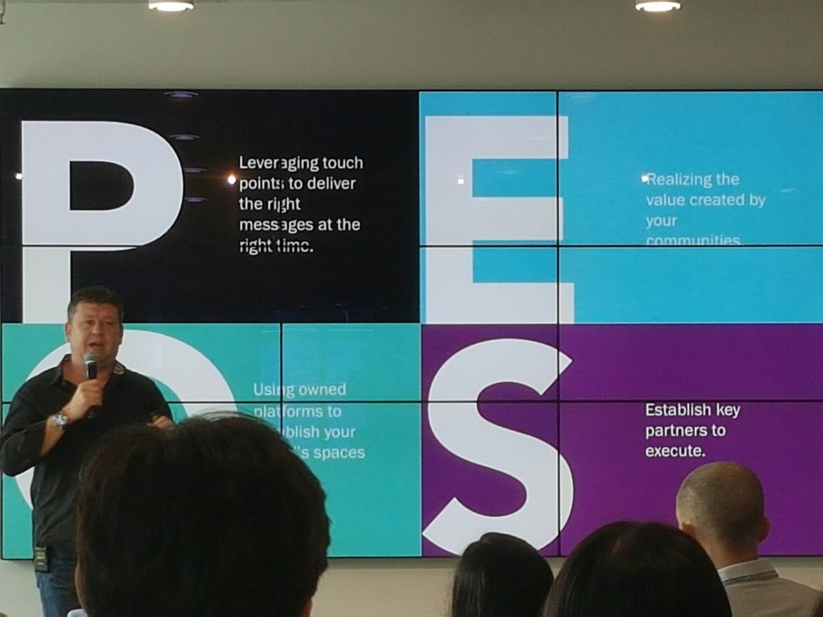 PerformanceAsia's tweet photo. Take a macro view to understand your paid, owned, earned &amp; shared strategies - great advice from Mike Jackson #ACMAevent #contentmarketing https://t.co/vjy0U4iUPs