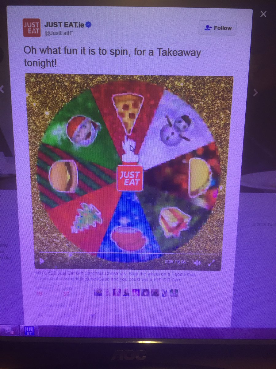 Deego_Deegan's tweet photo. @JustEatIE come on it's Christmas 👍 #JinglebellGauc https://t.co/3WJKLrgxIi