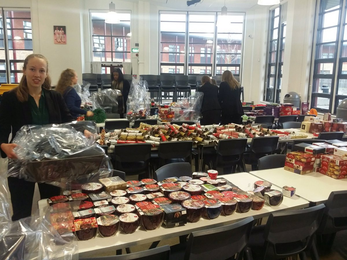It was all hands on deck at Langley Park Boys <a href="/LPSBNews/">Langley Park School forBoys</a> yesterday making Christmas hampers for vulnerable families. Thanks so much to all!