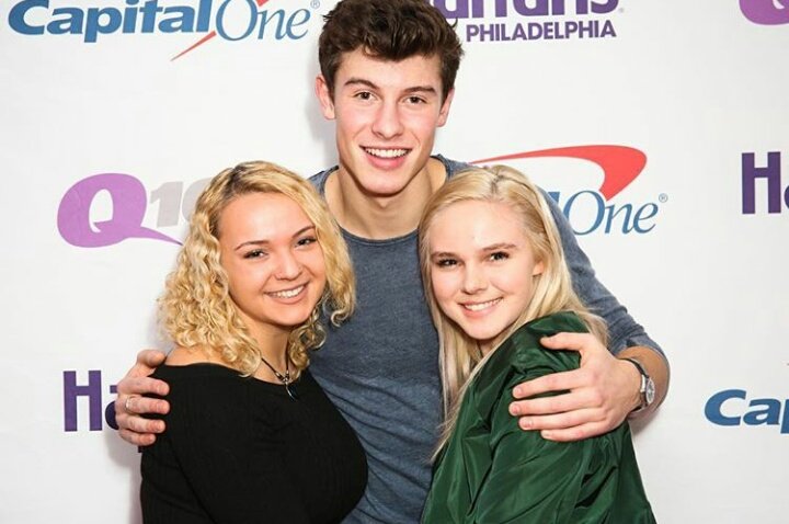 ShawnMendesSP's tweet image. Shawn en el M&amp;amp;G del #Q102JingleBall en Philly.