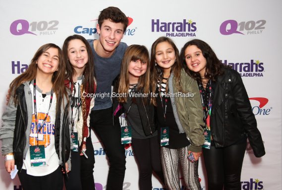 ShawnMendesSP's tweet image. Shawn en el M&amp;amp;G del #Q102JingleBall en Philly.