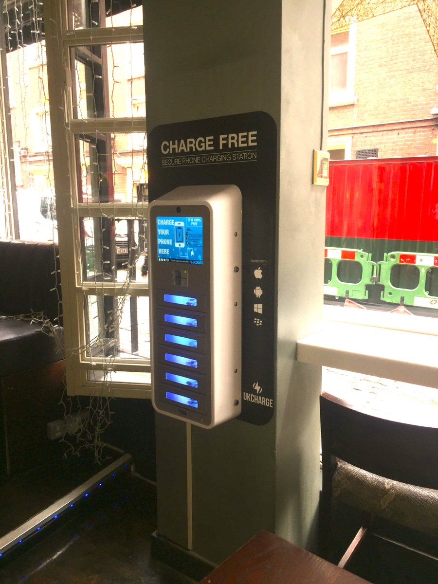 UKCharge's tweet photo. @RupertStreetBar is wired up and offering guests free secure phone charging Stop by, get some amazing mulled wine #relax and #recharge #tbt https://t.co/pVowgmHKmR