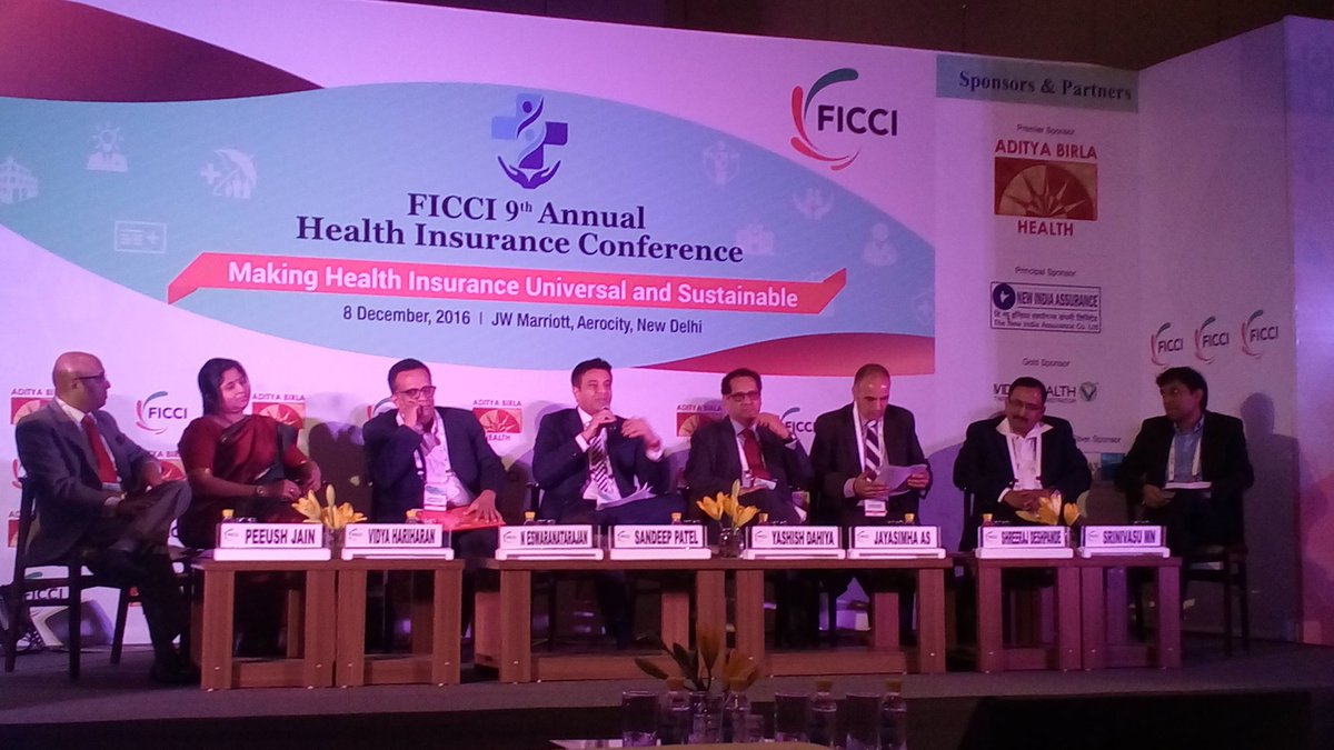 ficci_heal's tweet photo. Plenary Session 1: Future of Health Insurance Distribution Networks #HIC2016 #HealthInsurance #Health #HealthCare #FICCI #Care https://t.co/sN298V6Bv5