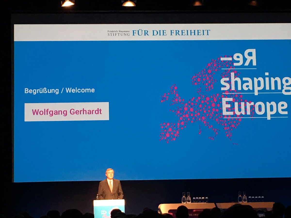 BanariCorina's tweet photo. Wolfgang Gerhardt Chairman of the Board of Directors Friedrich Naumann Foundation for Freedom! #fnfsee #EZK16 https://t.co/pjVkE8VFUM