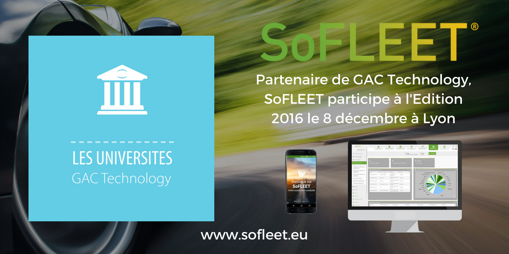 SoFLEET's tweet photo. Présent aujourd'hui aux Universités @GACTechnology pour échanger sur les thèmes de gestion de parc &amp; véhicule connecté #fleetmanagement https://t.co/j0jjmaNofv