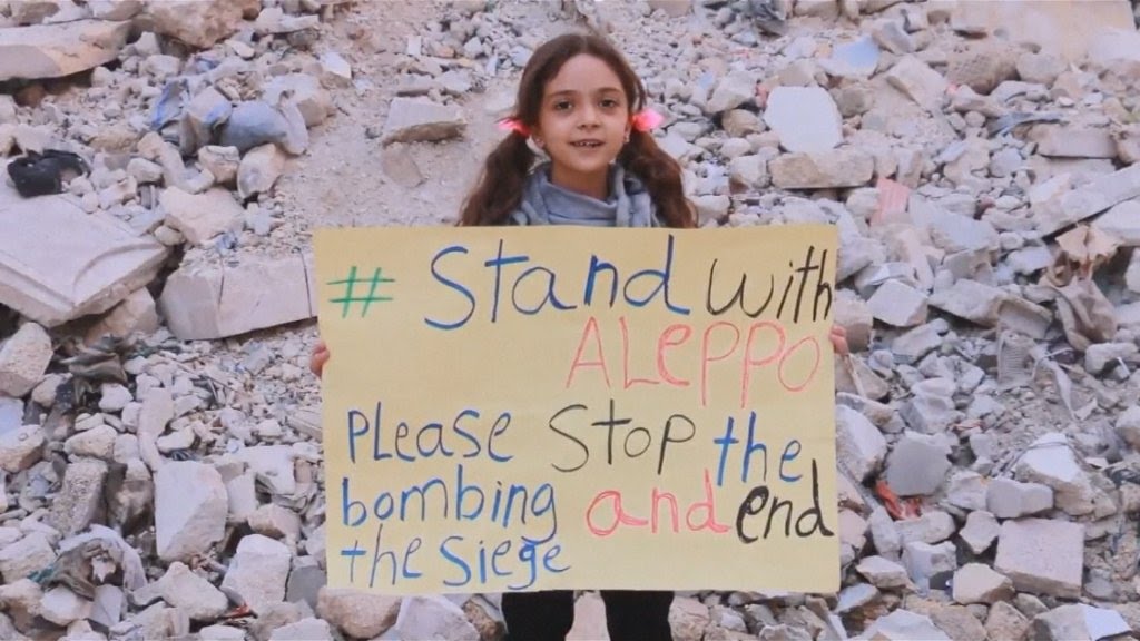 France24_en's tweet photo. VIDEO -  Aleppo: The story of 7-year-old Bana Alabed https://t.co/PFOLavdsDd https://t.co/TVXkJNQys9