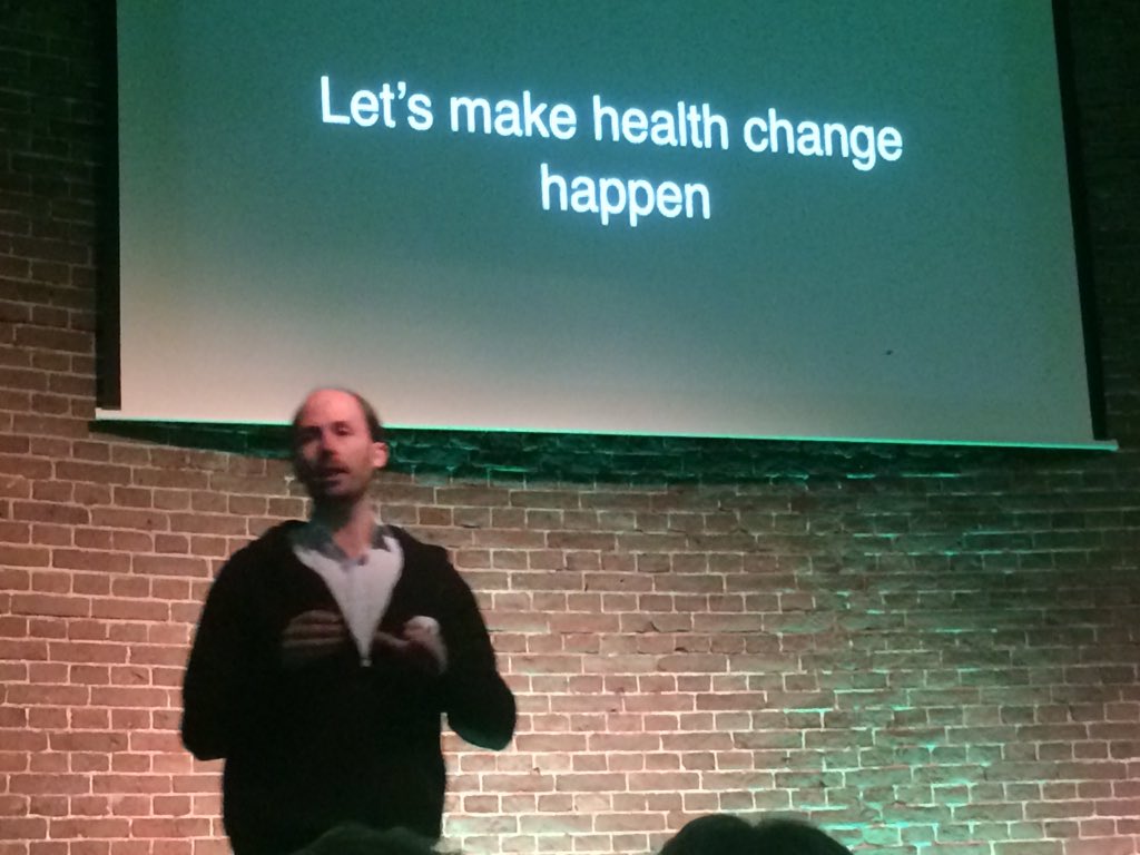 .<a href="/rockstart/">Rockstart</a> #digitalhealth PD <a href="/CasperSmeets/">Casper Smeets</a> says today we're going to #getthingsdone #digitalhealth16